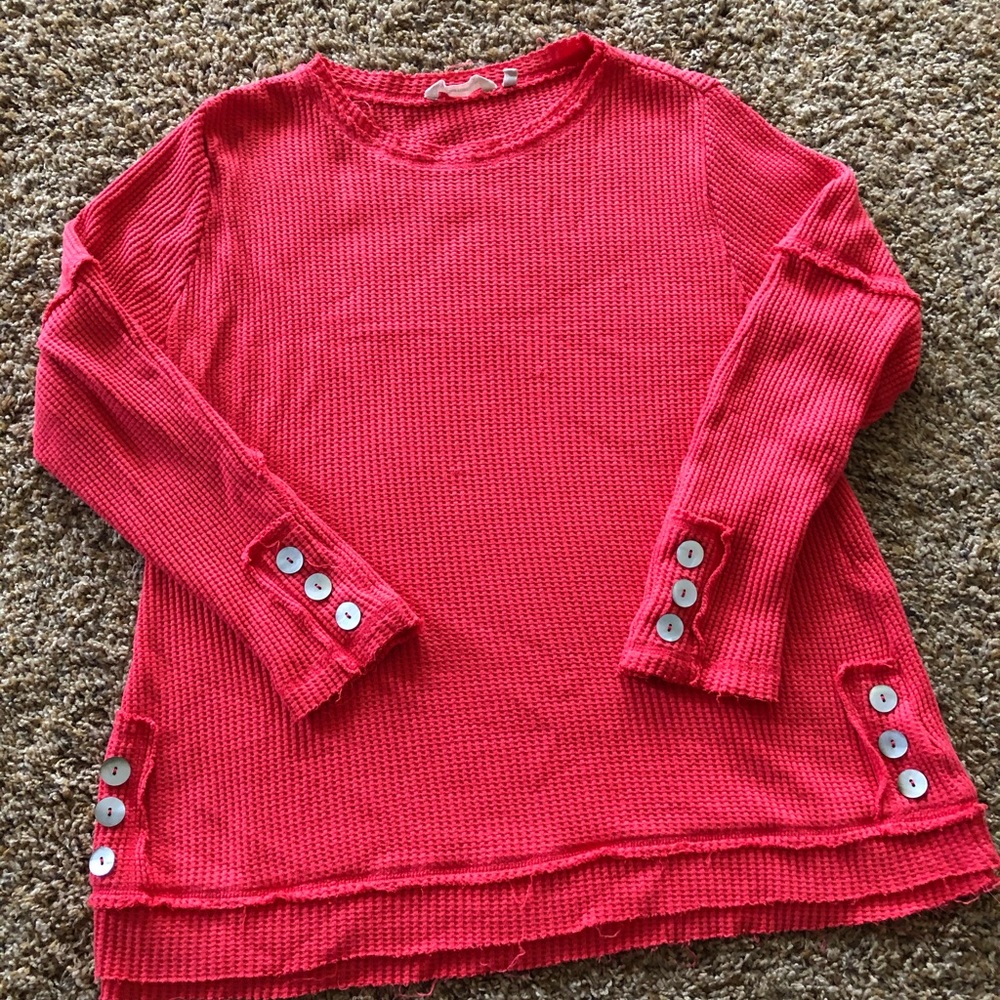 Soft surroundings long sleeve thermal type top